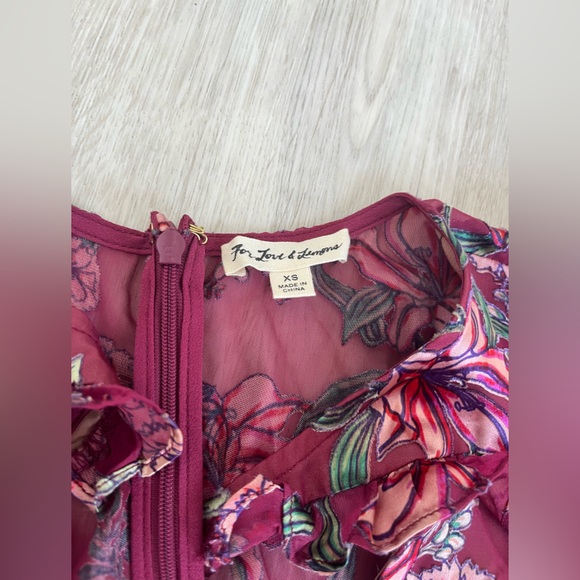 For Love and Lemons 🍋 Maxi Floral Dress - Picture 5 of 5